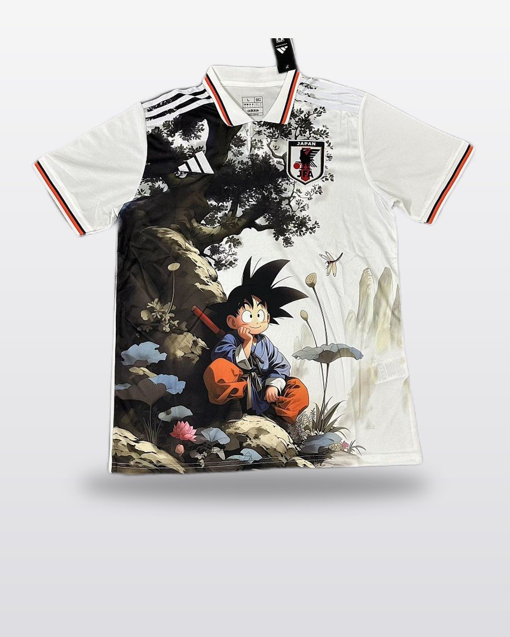 Japan Anime Jersey — Kid Goku Ink Polo