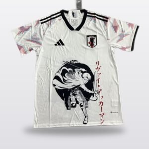 Japan Anime Jersey — Captain Levi White