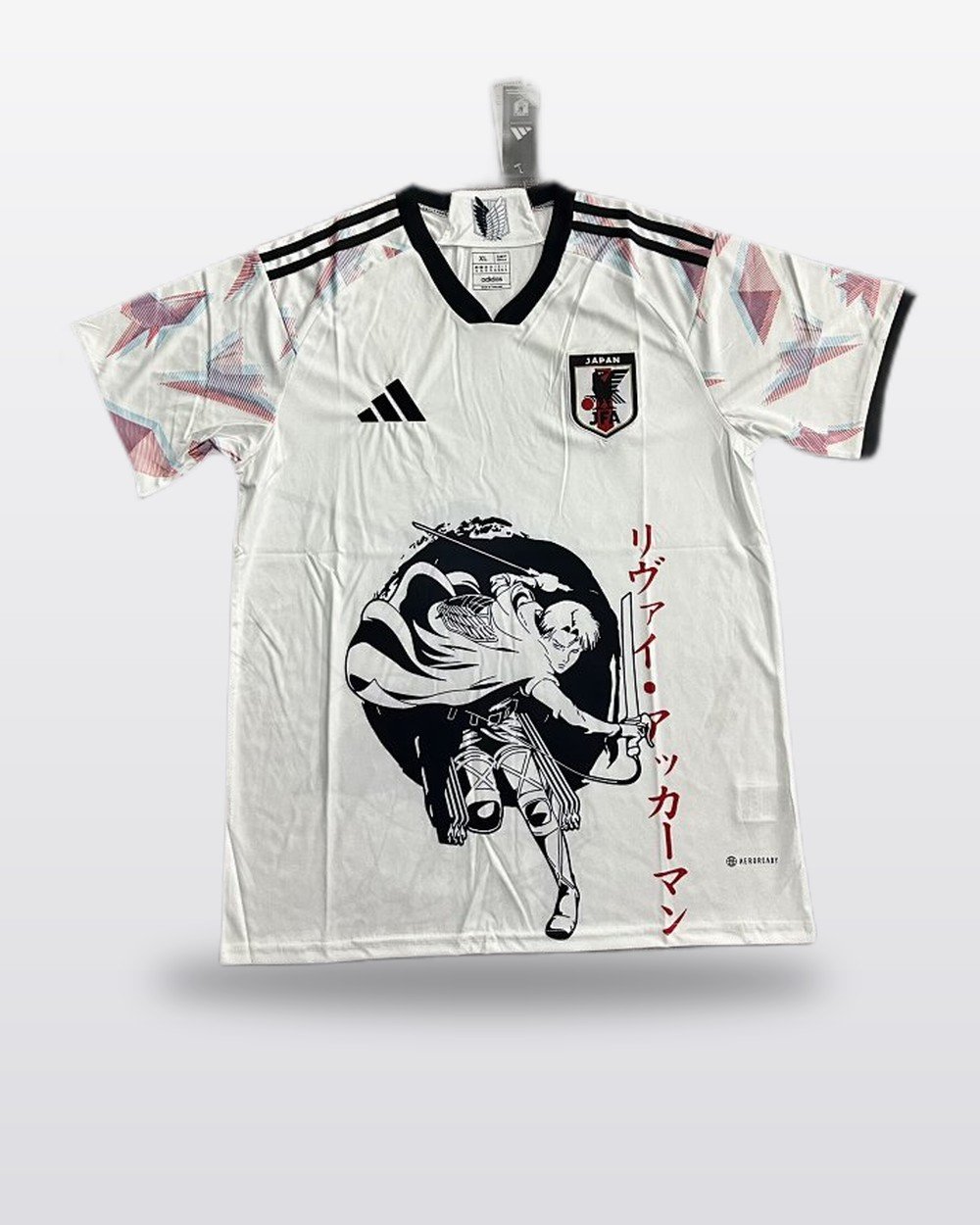 Japan Anime Jersey — Captain Levi White