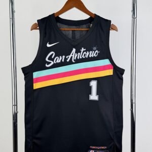 San Antonio Spurs City Edition Jersey — Wembanyama #1