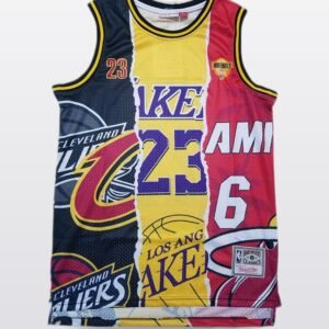 Los Angeles Lakers Embroidered Jersey — James Graffiti