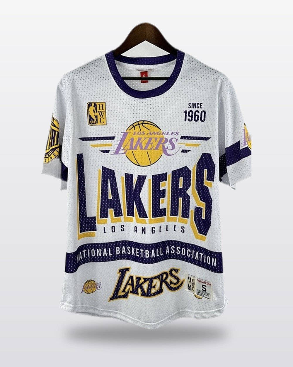 Mitchell & Ness Retro Tee — Los Angeles Lakers