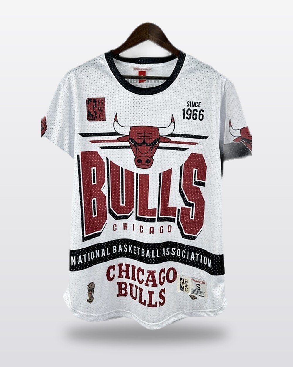 Mitchell & Ness Retro Tee — Chicago Bulls