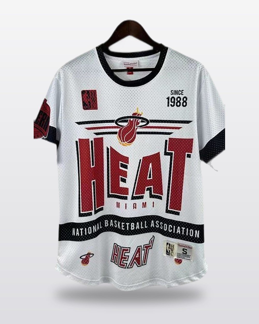 Mitchell & Ness Retro Tee — Miami Heat