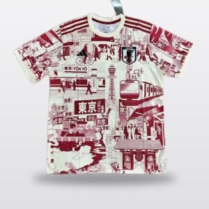 Japan Jersey — Tokyo City Red