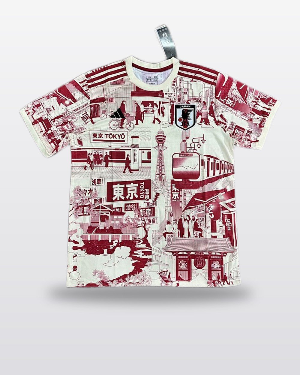 Japan Jersey — Tokyo City Red