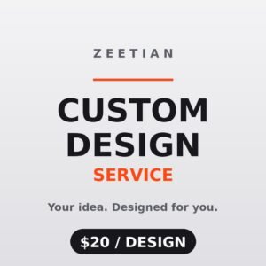 Custom Design Service — Your Idea, Designed For You