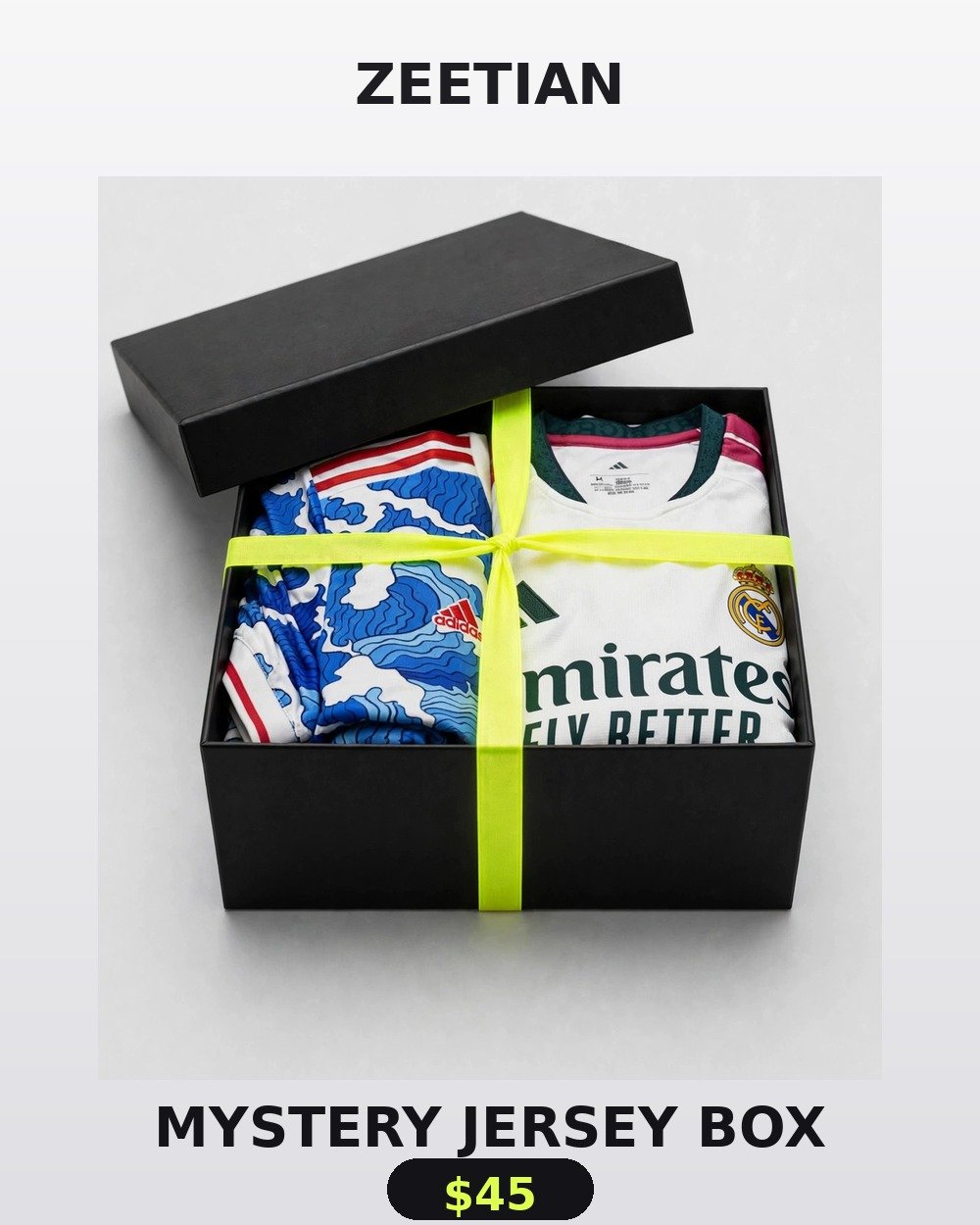 Mystery Jersey Box — 2 Soccer Fan Jerseys